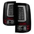 Picture of Spyder 07-13 GMC Sierra 1500 V2 Light Bar LED Tail Lights - Blk Smoke ALT-YD-GS07V2-LBLED-BSM