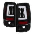 Picture of Spyder 00-06 GMC Yukon-Yukon XL V2 Light Bar LED Tail Lights - Black ALT-YD-CD00V2-LBLED-BK