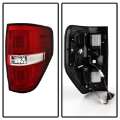 Picture of Spyder 09-14 Ford F150 V2 Light Bar LED Tail Lights - Red Clear ALT-YD-FF15009V2-LBLED-RC