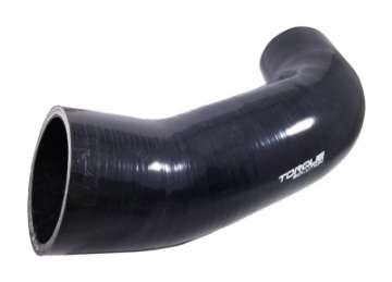 Picture of Torque Solution Turbo Inlet Hose Black: 2015+ VW Golf-GTI-Golf R MK7 - 2015+ Audi A3-S3