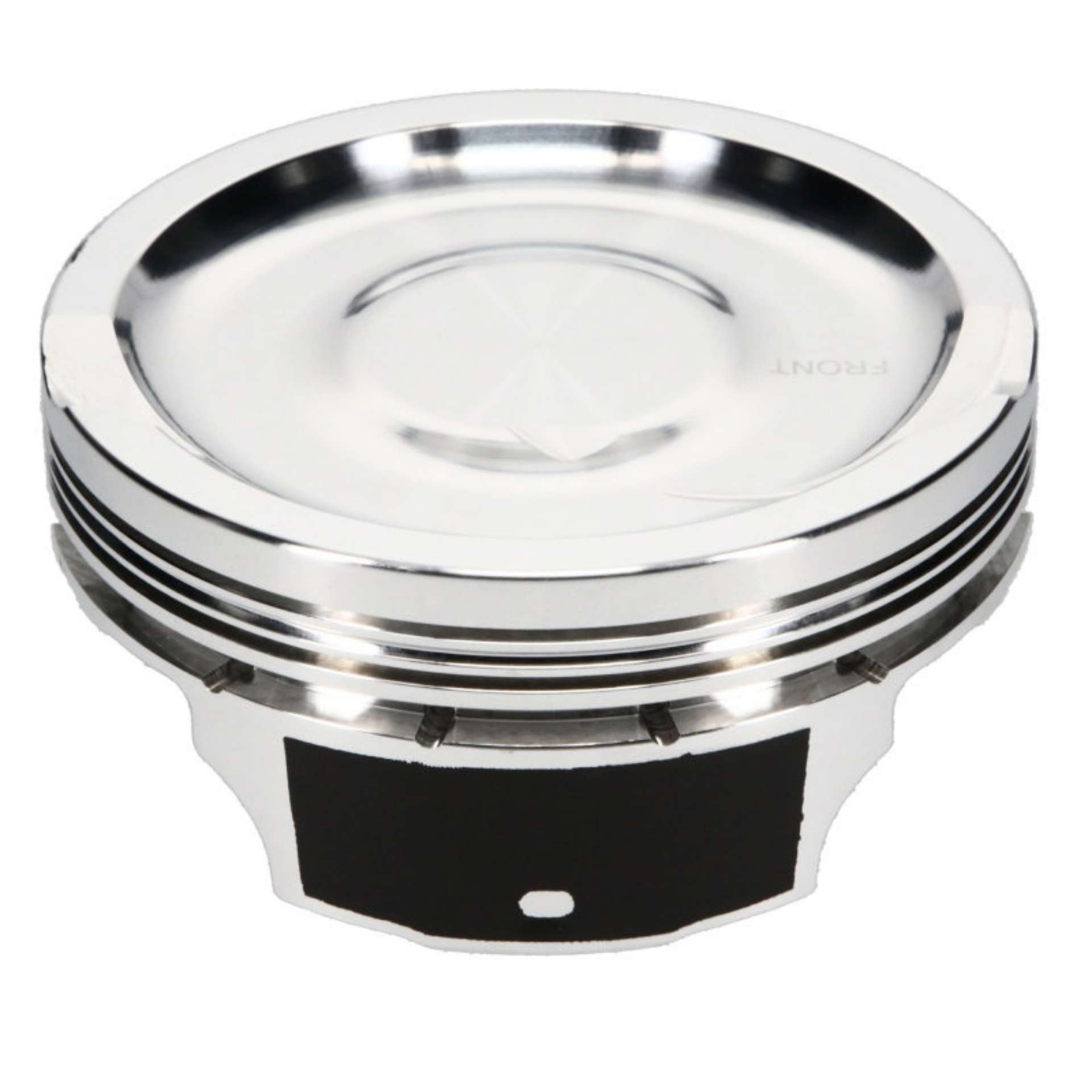 Picture of JE Pistons GM LS 4-080in Bore -015 Oversize -10-5cc Asymmetrical Dish-Inverted Dome - Set of 8