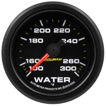 Picture of Autometer Extreme Environment 2-1-16in 100-300 Deg Water Temp Gauge Stepper Motor w-Peak & Warn