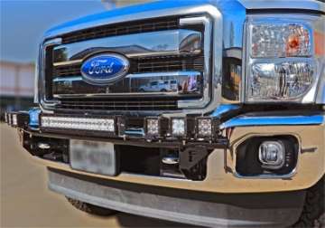 Picture of N-Fab Light Bar 99-07 Ford F250-F350 Super Duty-Excursion - Tex- Black - Multi-Mount