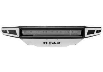 Picture of N-Fab M-RDS Front Bumper 07-13 Toyota Tundra - Tex- Black w-Silver Skid Plate