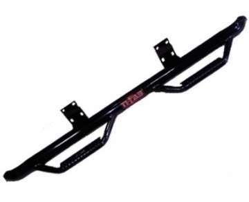 Picture of N-Fab Nerf Step 01-03 Ford F-150 SuperCrew - Gloss Black - Cab Length - 3in