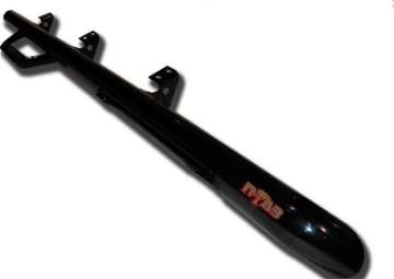 Picture of N-Fab Nerf Step 02-08 Dodge Ram 1500-2500-3500 Regular Cab - Gloss Black - Cab Length - 3in