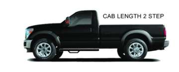 Picture of N-Fab Nerf Step 02-08 Dodge Ram 1500-2500-3500 Regular Cab - Gloss Black - Cab Length - 3in