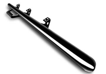 Picture of N-Fab Nerf Step 02-08 Dodge Ram 1500-2500-3500 Regular Cab - Gloss Black - Cab Length - 3in