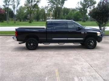 Picture of N-Fab Nerf Step 06-09 Dodge Ram 1500-2500-3500 Mega Cab 6-4ft Bed - Gloss Black - Bed Access - 3in