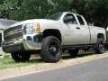 Picture of N-Fab Nerf Step 07-13 Chevy-GMC 2500-3500 Ext- Cab 6-5ft Bed - Gloss Black - Bed Access - 3in