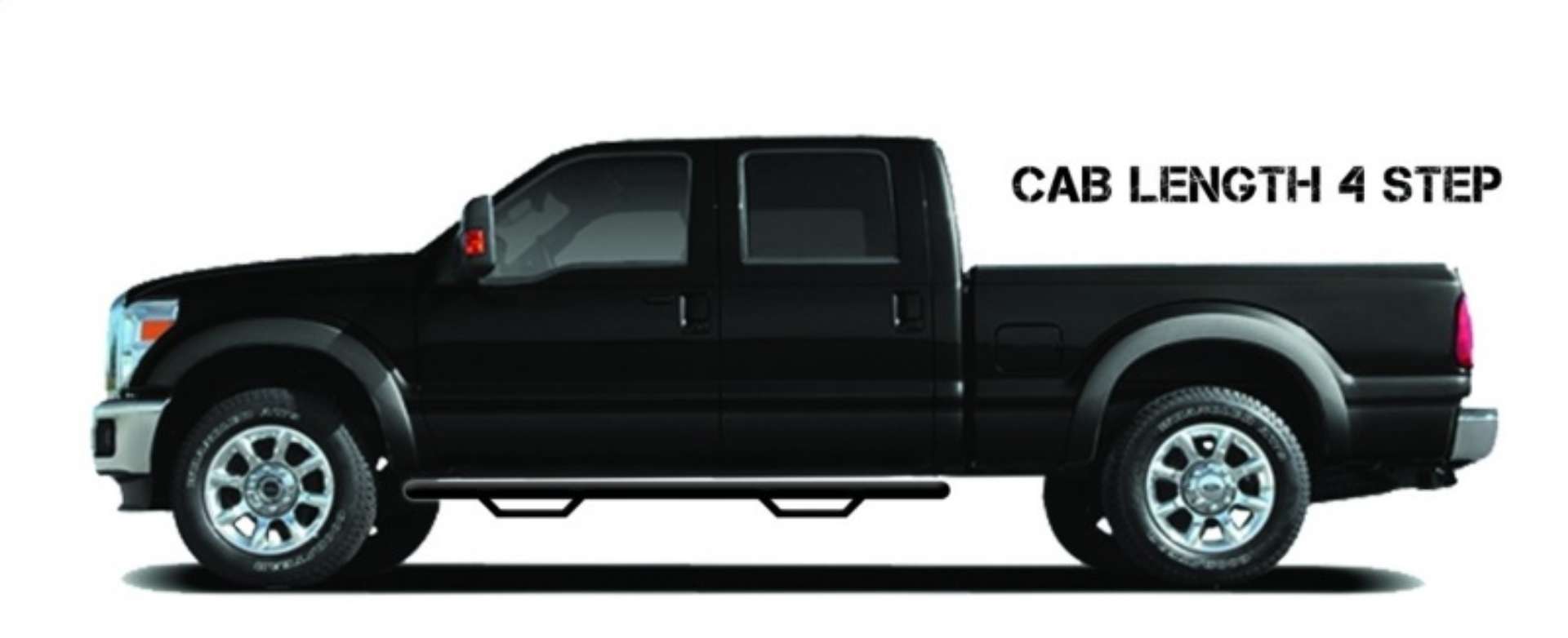 Picture of N-Fab Nerf Step 07-17 Toyota Tundra Double Cab - Tex- Black - Cab Length - 3in