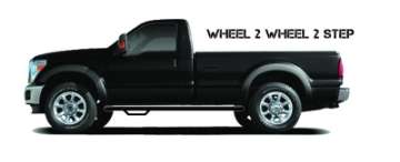 Picture of N-Fab Nerf Step 09-17 Dodge Ram 1500 Regular Cab 6-4ft Bed - Gloss Black - W2W - 3in