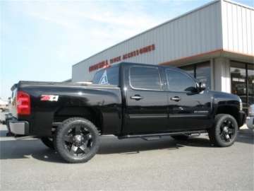 Picture of N-Fab Nerf Step 11-14 Chevy-GMC 2500-3500 Crew Cab - Gloss Black - Cab Length - 3in