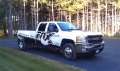 Picture of N-Fab Nerf Step 11-14 Chevy-GMC 2500-3500 Crew Cab 8ft Bed - Gloss Black - Bed Access - 3in