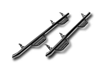 Picture of N-Fab Nerf Step 95-14 Ford E-350 Van 3-Step Van 3 Door - Gloss Black - W2W - 3in