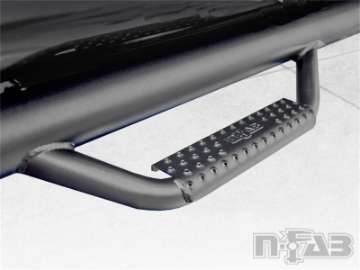 Picture of N-Fab Nerf Step 97-06 Jeep Wrangler TJ-BJ 2 Door All - Tex- Black - W2W - 3in