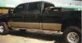 Picture of N-Fab Nerf Step 99-16 Ford F-250-350 Super Duty Crew Cab 8ft Bed - Gloss Black - Bed Access - 3in