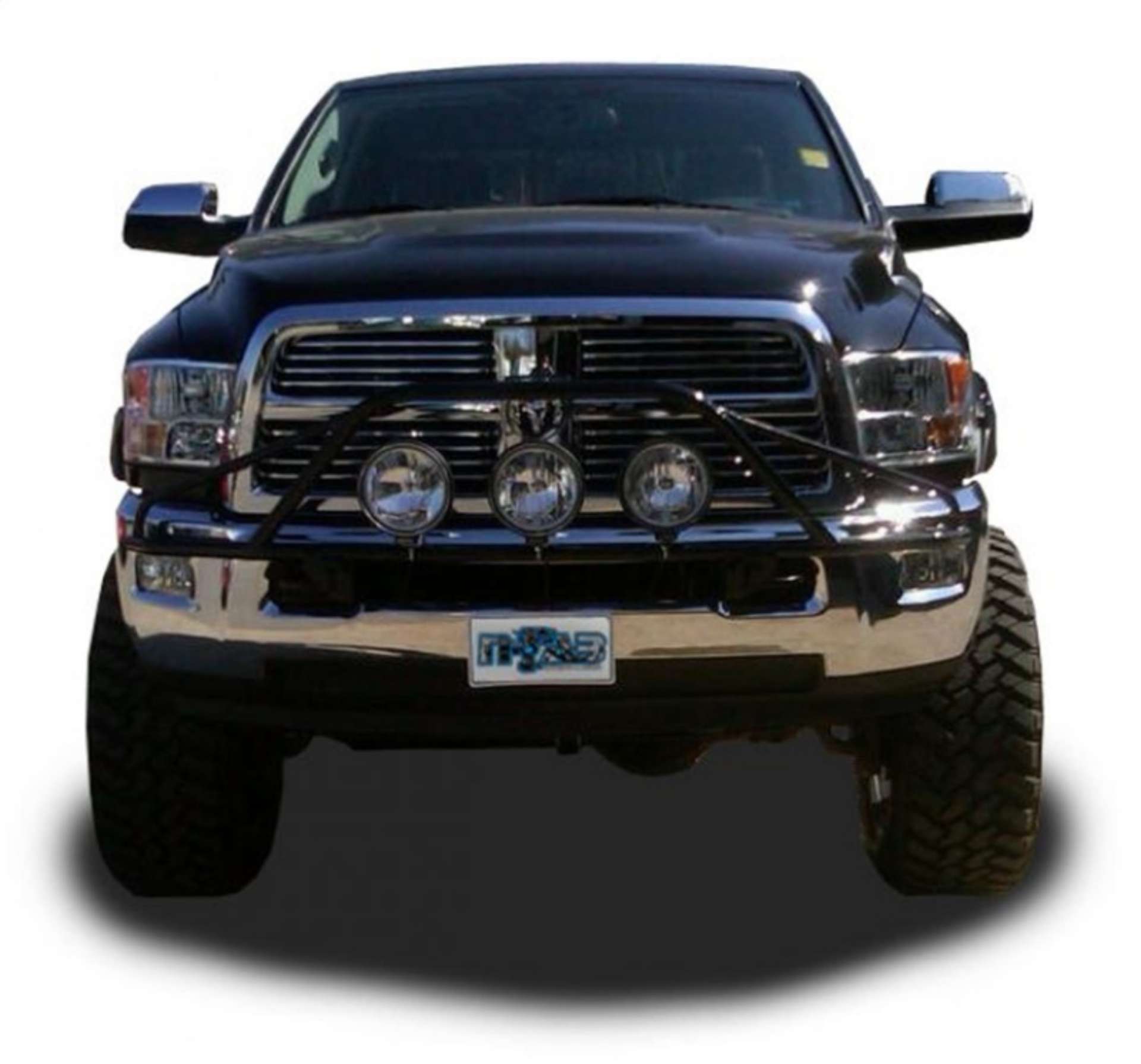 Picture of N-Fab Pre-Runner Light Bar 10-17 Dodge Ram 2500-3500 - Tex- Black