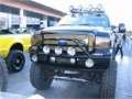 Picture of N-Fab Pre-Runner Light Bar 99-07 Ford F250-F350 Super Duty-Excursion - Tex- Black