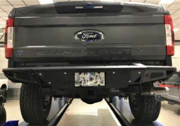 Picture of N-Fab RBS-H Rear Bumper 2017 Ford F250-F350 Super Duty - Tex- Black