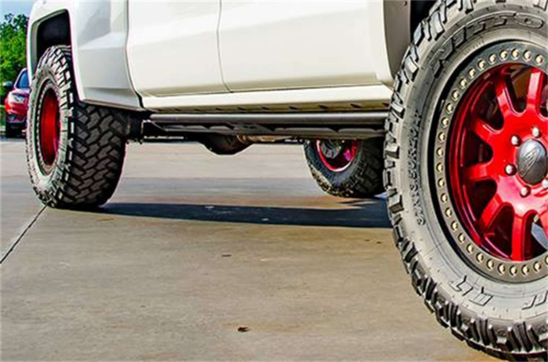 Picture of N-Fab RKR Rails 16-17 Toyota Tacoma Double Cab - Tex- Black - 1-75in