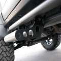 Picture of N-Fab RKR Rails 97-06 Jeep Wrangler TJ-BJ 2 Door All - Tex- Black - 1-75in - w- Detachable Steps