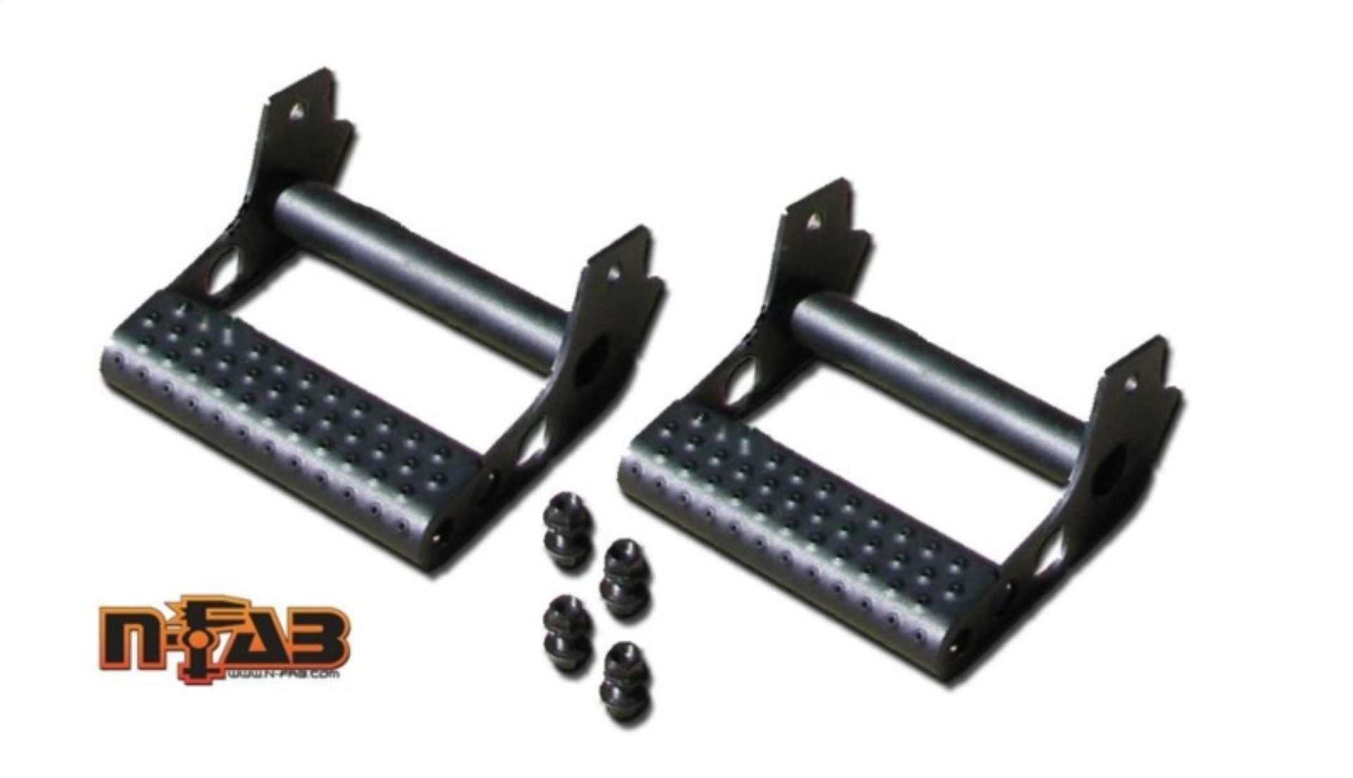 Picture of N-Fab RKR Universal Detachable Step - Pair - Tex- Black