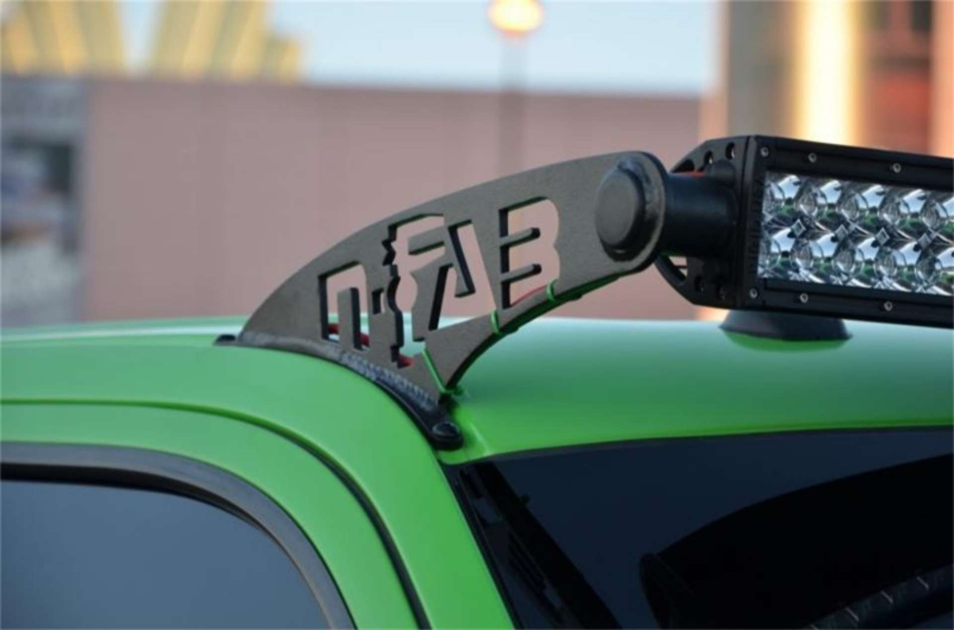 Picture of N-Fab Roof Mounts 09-14 Ford F150-Raptor - Tex- Black - 50 Series