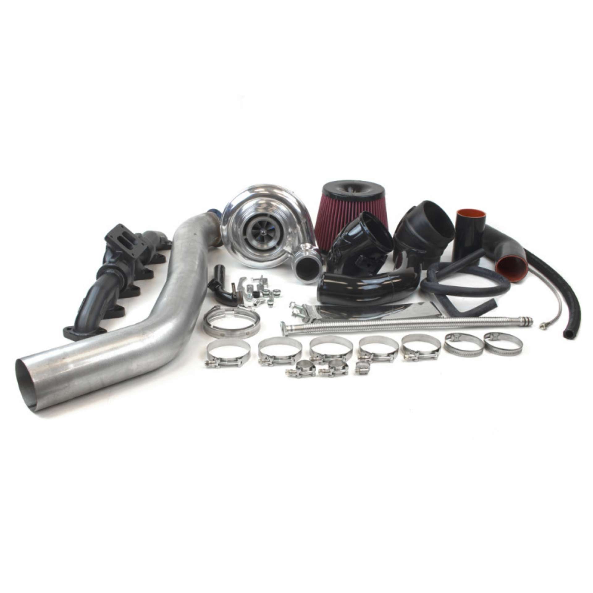 Picture of Industrial Injection 13-16 Dodge 6-7L S464 w- -90 Turbine A-R Turbo Kit