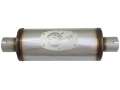 Picture of aFe MACH Force-Xp 409 SS Muffler 2-1-2in Center-Center 14in L X 6in Dia - Round Body