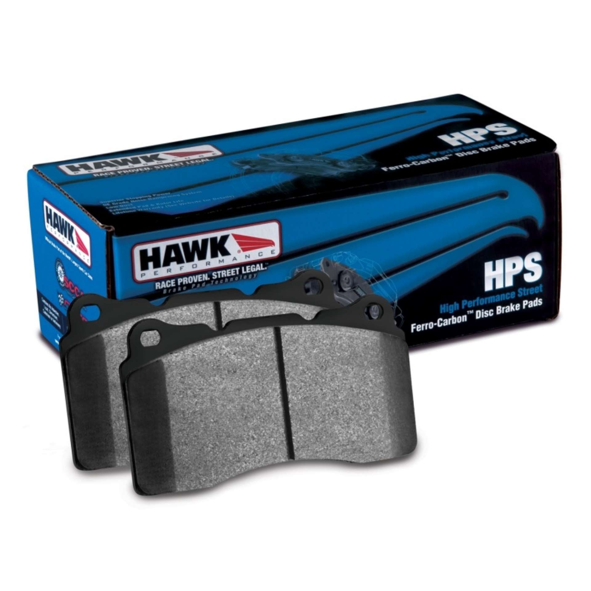 Picture of Hawk Porsche HPS Street Rear Brake Pads