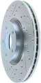 Picture of StopTech 07-13 Mazdaspeed3 Sport Slotted & Drilled Front Left Rotor