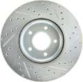 Picture of StopTech 07-13 Mazdaspeed3 Sport Slotted & Drilled Front Right Rotor