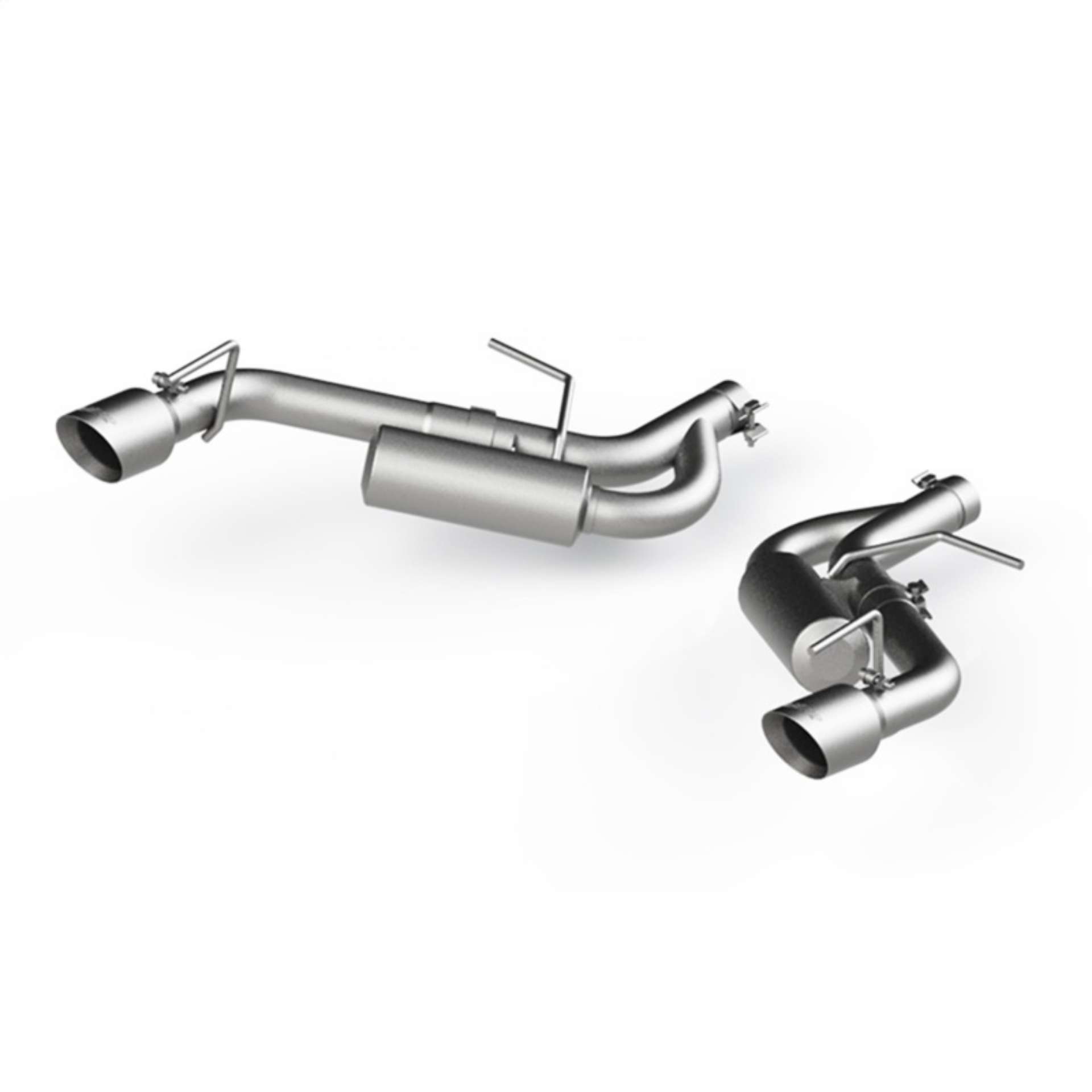 Picture of MBRP 16-19 Chevrolet Camaro 2-5in Aluminum Non NPP Axle Back Exhaust System - 4in Dual Wall Tips