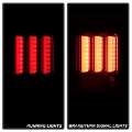 Picture of Spyder 07-16 Jeep Wrangler Version 2 Light Bar LED Tail Lights - Red Clear ALT-YD-JWA07V2-LBLED-RC