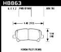 Picture of Hawk 12-15 Honda Pilot LTS Street Rear Brake Pads