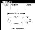 Picture of Hawk 13-16 Land Rover Range Rover - 14-16 Land Rover Range Rover Sport LTS Street Rear Brake Pad