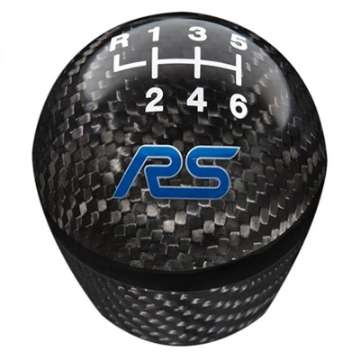 Picture of Ford Racing Focus RS Black Carbon Fiber Shift Knob 6 Speed