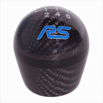 Picture of Ford Racing Focus RS Black Carbon Fiber Shift Knob 6 Speed