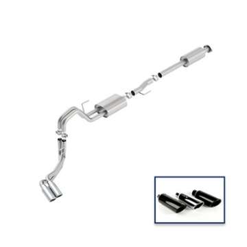 Picture of Ford Racing 15-18 F-150 5-0L Cat-Back Sport Exhaust System - Side Exit Chrome Tips