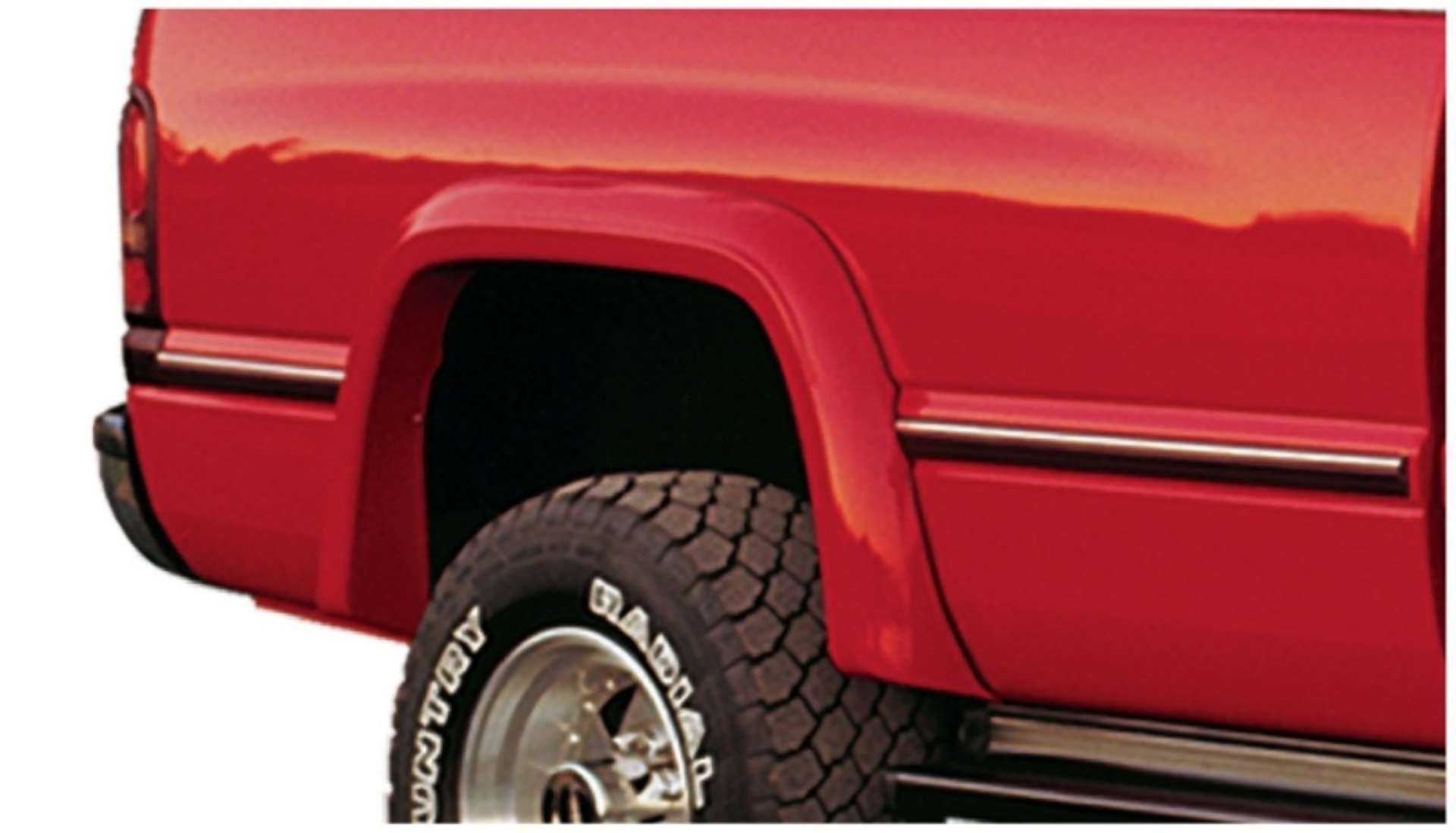 Picture of Bushwacker 94-01 Dodge Ram 1500 Fleetside Extend-A-Fender Style Flares 2pc 78-0-96-0in Bed - Black