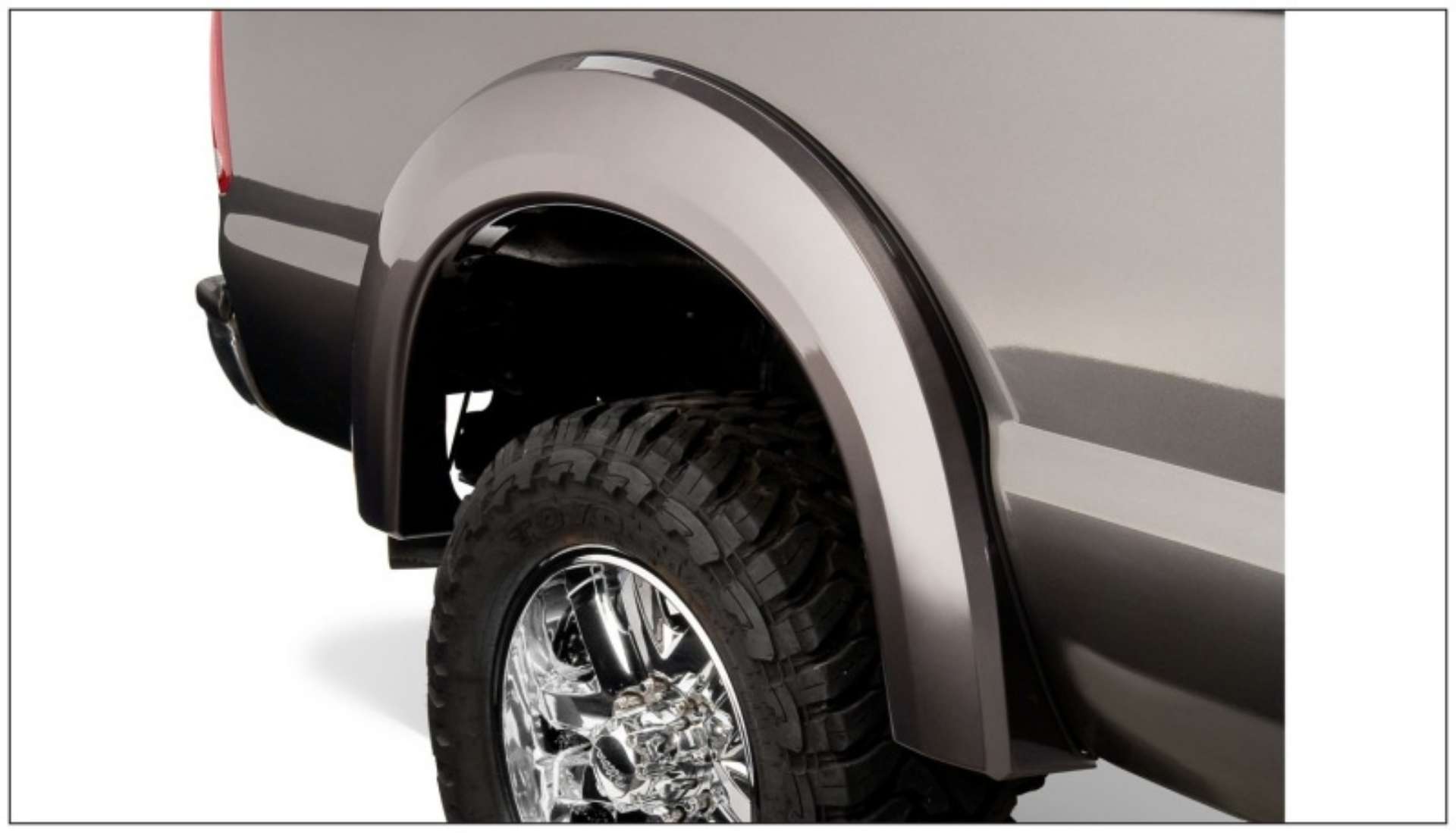 Picture of Bushwacker 99-10 Ford F-250 Super Duty Styleside Extend-A-Fender Style Flares 2pc - Black