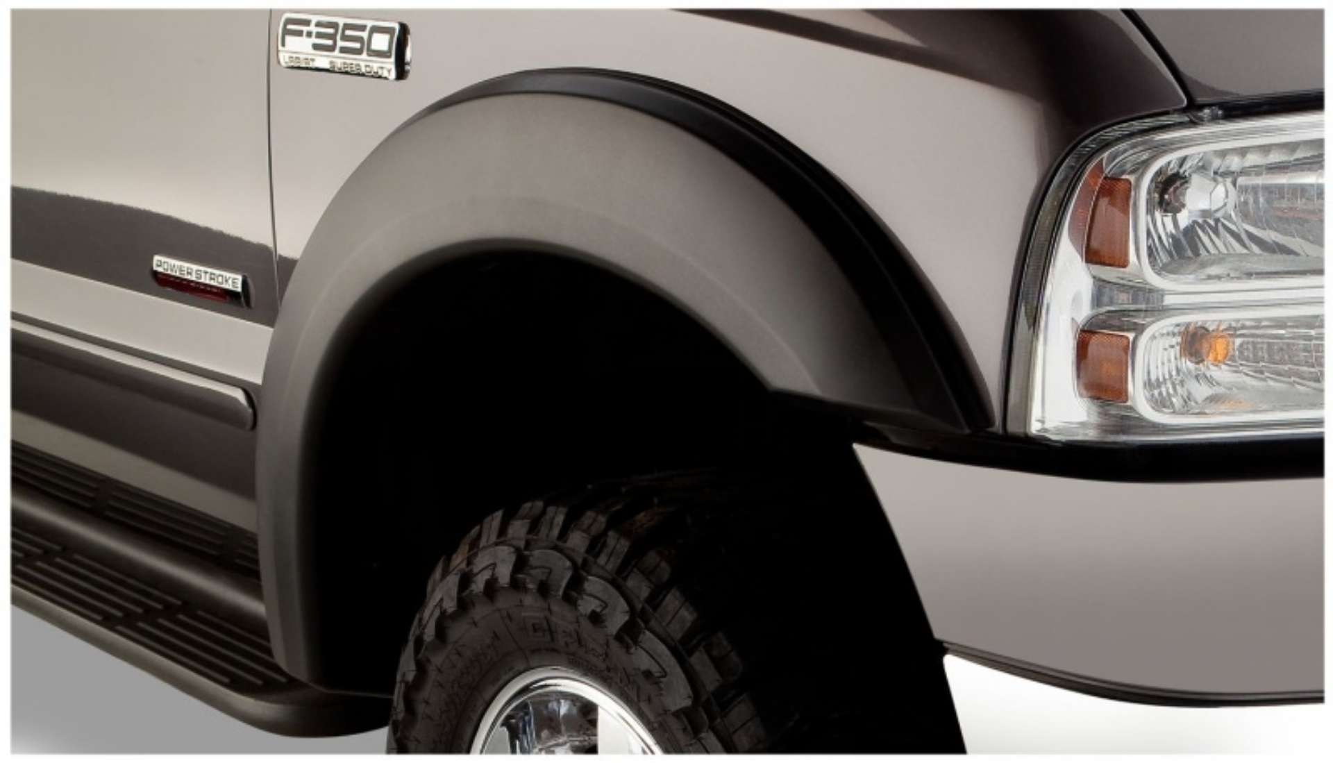 Picture of Bushwacker 99-07 Ford F-250 Super Duty Extend-A-Fender Style Flares 2pc - Black