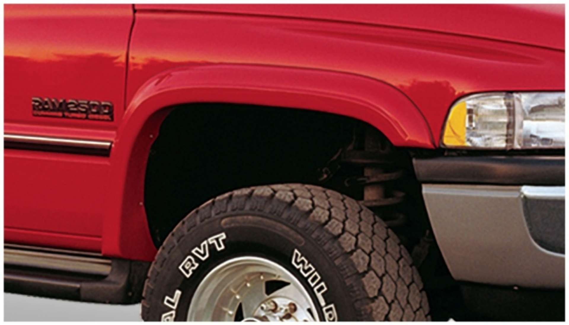 Picture of Bushwacker 94-01 Dodge Ram 1500 Extend-A-Fender Style Flares 2pc - Black