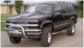 Picture of Bushwacker 97-99 Chevy Tahoe Extend-A-Fender Style Flares 4pc 4-Door Only - Black