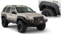 Picture of Bushwacker 99-04 Jeep Grand Cherokee Cutout Style Flares 2pc - Black