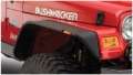 Picture of Bushwacker 97-06 Jeep TJ Flat Style Flares 2pc - Black