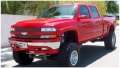 Picture of Bushwacker 99-06 Chevy Silverado 1500 Fleetside Pocket Style Flares 2pc 78-0-96-0in Bed - Black