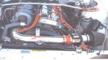 Picture of Injen 95-96 240SX 16 Valve Polished Short Ram Intake