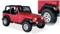 Picture of Bushwacker 97-06 Jeep TJ Pocket Style Flares 4pc - Black